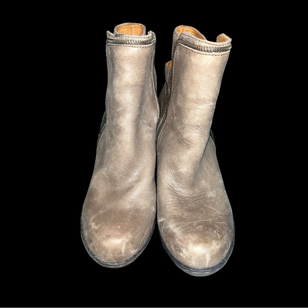 Born Ankle Booties sz 9.5 Leather GUC - Picture 4 of 9